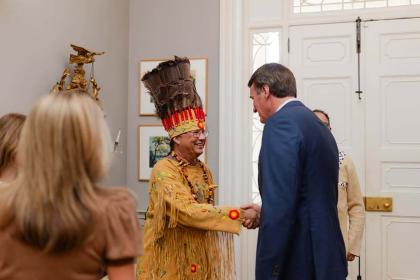 Mattaponi chief and VA Governor 2023 Tribute