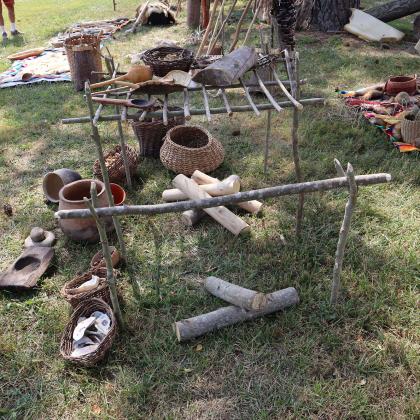 Pow Wow tools display
