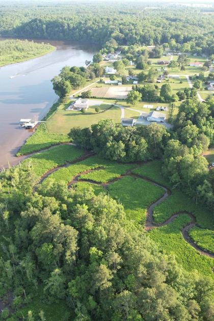 Aerial view of Mattaponi land