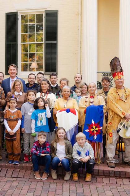 Mattaponi tribe 2023 Tribute with Governor
